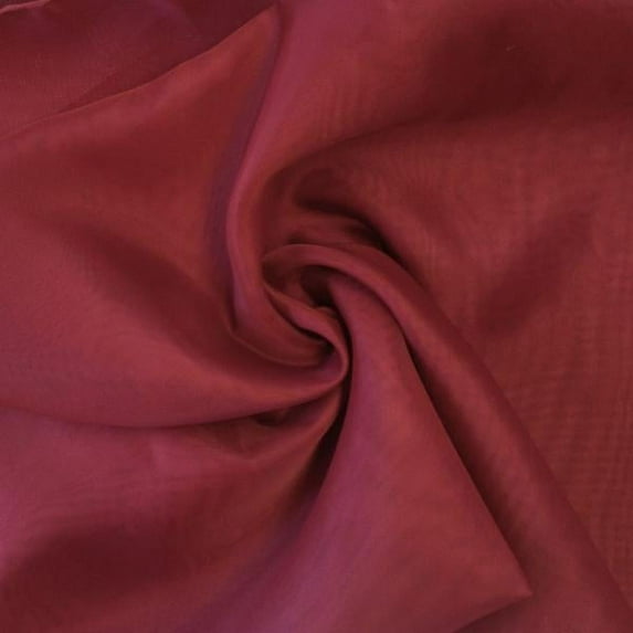 FWD 118" 100% Polyester Apparel Fabric By the Yard, Wine