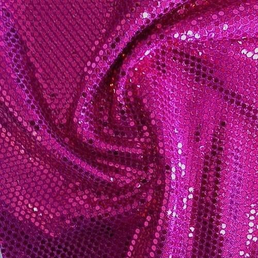 FWD 45" 100 Polyester Shiny Dot Sewing & Craft Fabric By the Yard