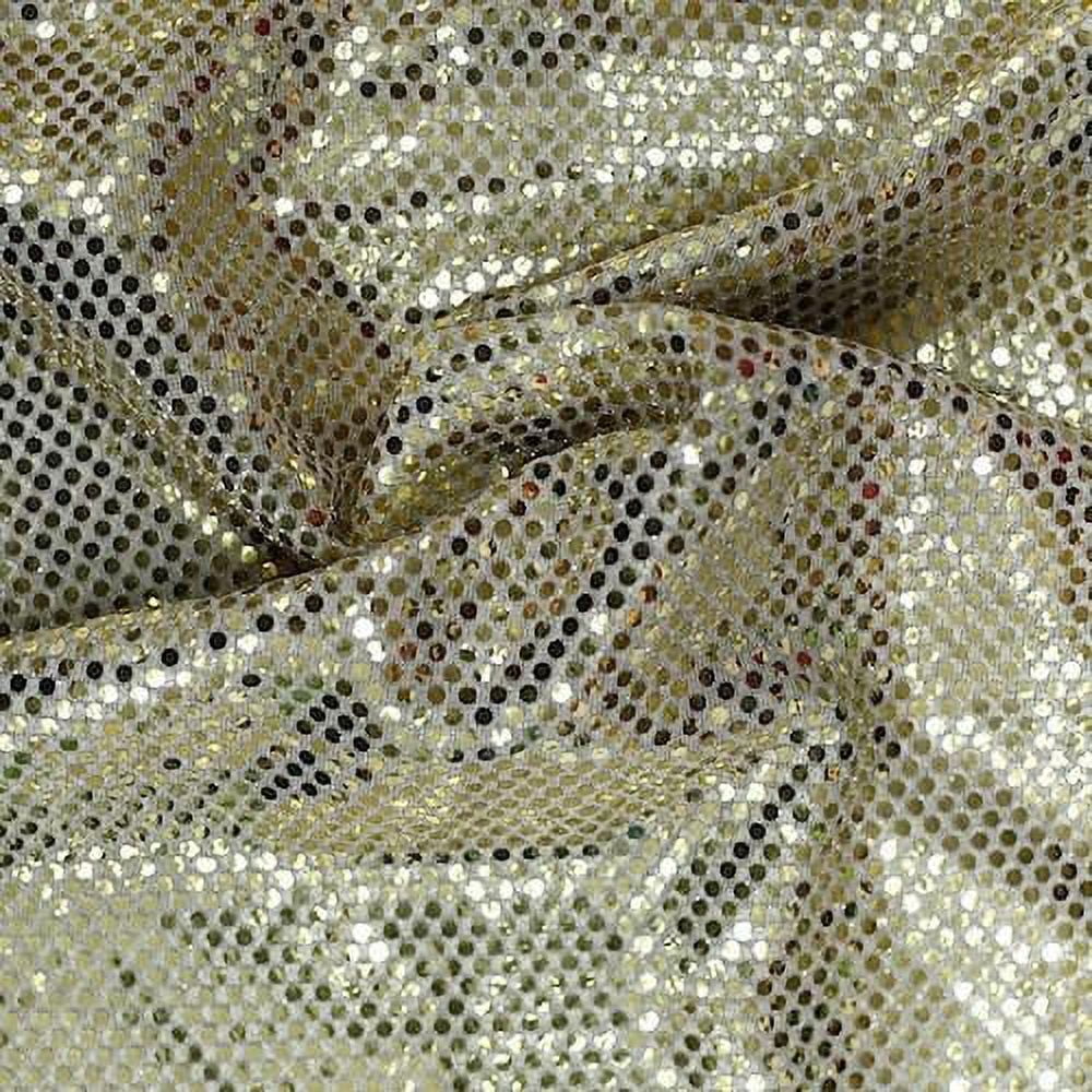 FWD 45" 100 Polyester Shiny Dot Sewing & Craft Fabric By the Yard