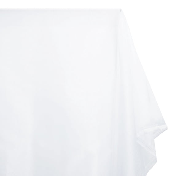 FWD 60" 100% Polyester Organza Sewing & Craft Fabric By the Yard, White