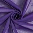 thumbnail image 1 of FWD Cotton Voile Lightweight Hypoallergenic Natural Sheer 58" Machine Washable Fabric By The Yard For Sewing, Crafts, Quilting, & Decor (Purple, 5 Yards), 1 of 3