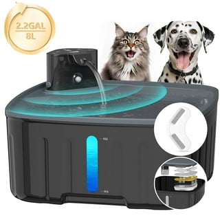 Dog water fountain battery operated store