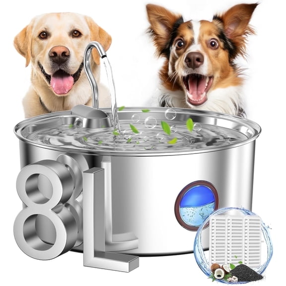 Stainless Steel Pet Water Dispensers for Pets