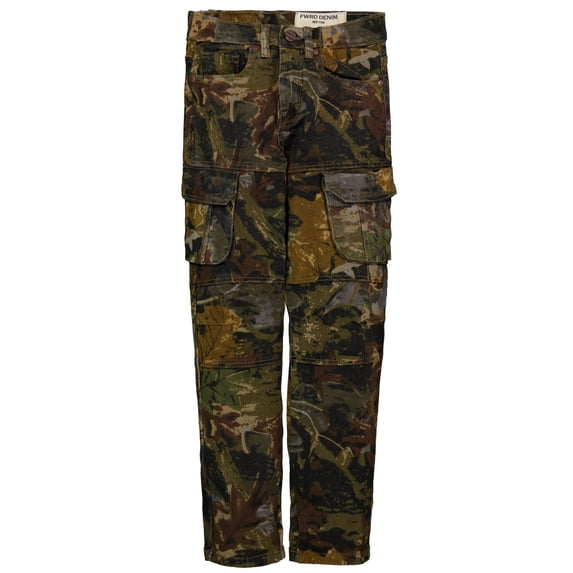 FWRD Boys' Camouflage Cargo Pants Color: natural Size: 6