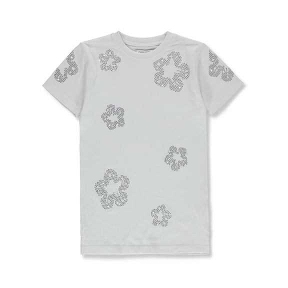 FWRD Boys' Crystal Flower T-Shirt Color: white Size: 3t