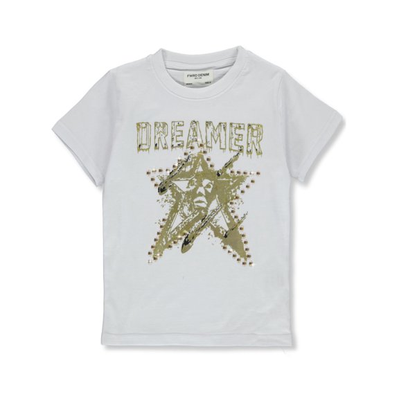 FWRD Boys' Dreamer T-Shirt Color: white Size: 2t