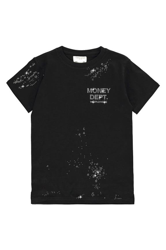 FWRD Boys' Gemstone Drip T-Shirt Color: black Size: 18 - 20