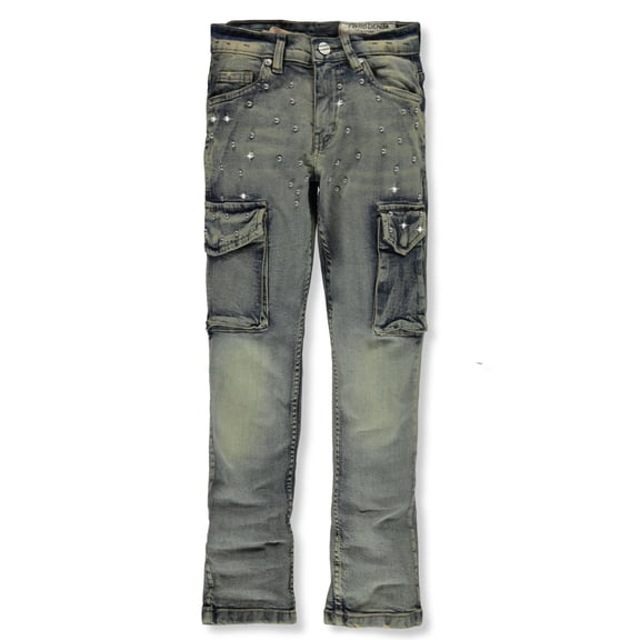 FWRD Boys' Ripper Slim Straight Fit Jeans Color: tint Size: 10