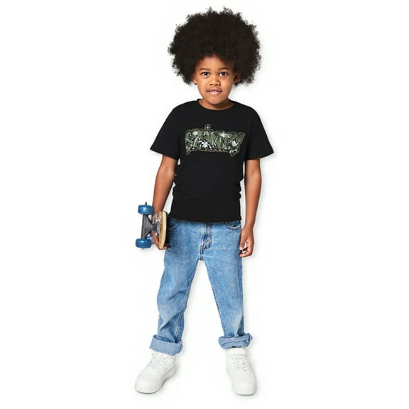FWRD Boys' Saints T-Shirt Color: black/camo Size: 14 - 16