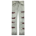 thumbnail image 1 of FWRD Boys' Stacked Rip Jeans Color: gray Size: 3t, 1 of 1