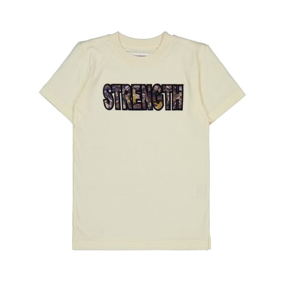 FWRD Boys' Strength Camo Graphic T-Shirt Color: natural Size: 3t