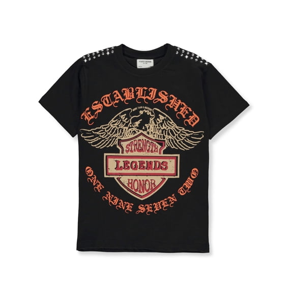 FWRD Boys' Strength Honor T-Shirt Color: black Size: 14 - 16