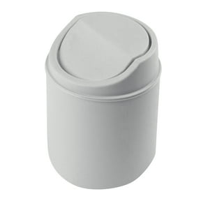 FWYOUNG Mini Touchless Trash Can 1 Gallon Automatic Flip Lid Bin for Office/Desktop Use