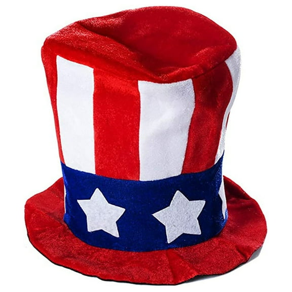 FWYOUNG Uncle Hat for 4th of July Independence Day Patriotic Party Supplies Great for Flag Day, Memorial Day & Accessories