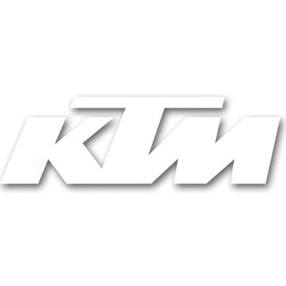 Factory Effex 14-94022 Fx 2015 1' Die-cut Stickers Fx Horizontal (White)