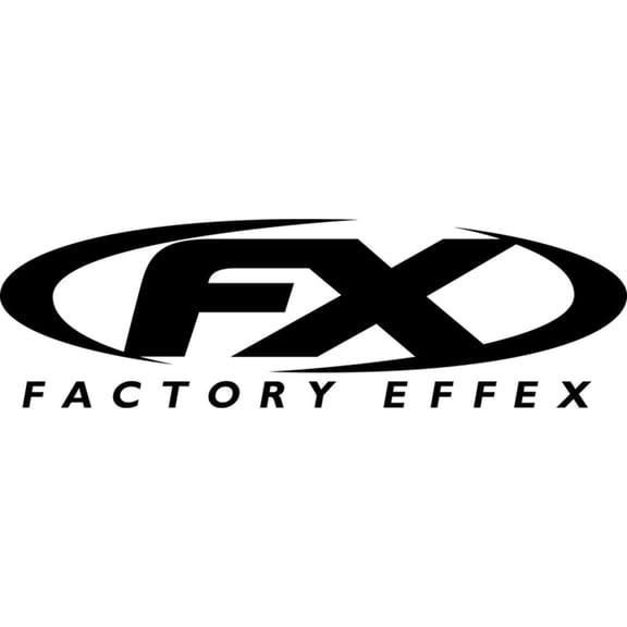 Factory Effex Die-Cut Sticker (3ft / FX Corporate) (Black)