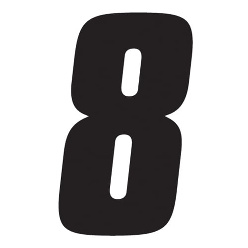 FX 2015 NUMBERS FACTORY 6" BLACK 8