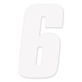 thumbnail image 1 of Factory Effex 08-90056 Fx 2015 Numbers Factory 6" White 6, 1 of 2