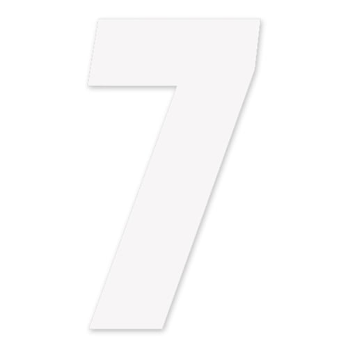 Fx 2015 Numbers Factory 6" White 7