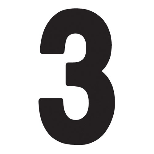 Factory Effex 23043 Fx 2015 Numbers Pro 8" Black 3