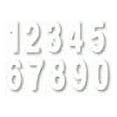 thumbnail image 1 of Factory Effex 25235 Fx 2015 Numbers Standard 6" White 9, 1 of 2