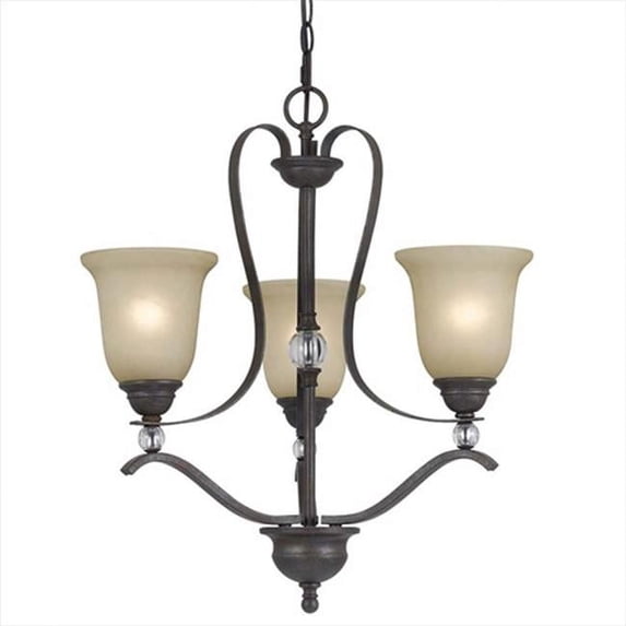 FX-3530-3 60 W X 3 Riverton 3 Light Chandelier