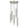 thumbnail image 1 of Cal Lighting Troy Integrated Led Dimmable Hexagon Aluminum Casted 5 Lights Pendant, 1 of 3