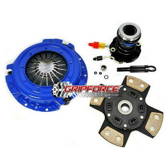 FX 4 PUCK STAGE 3 CLUTCH KIT w/ SLAVE FITS 93-94 FORD RANGER 94 MAZDA B2300 PICKUP