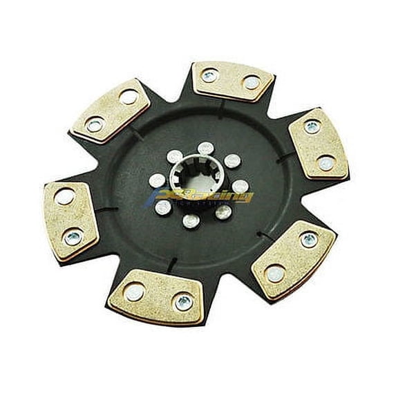 FX 6-PUCK RIGID CLUTCH RACE DISC FITS 96-99 BMW 328i is 528i Z3 2.8L E36 E39 M52