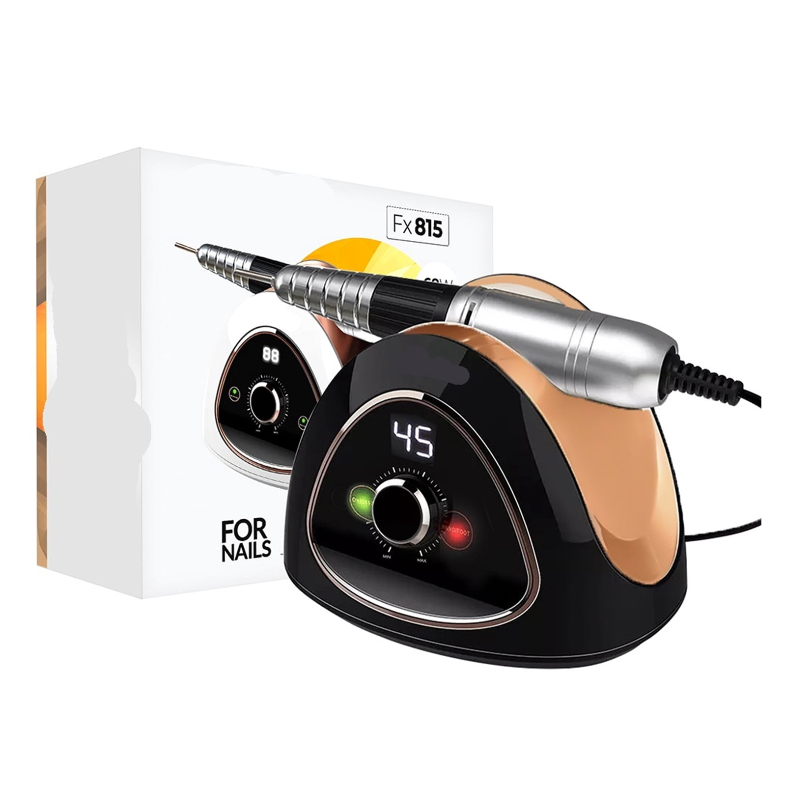 FX 815 45000RPM Professional Nail Drill Machine 68W Strong Electric Polishing  Machine Manicure Pedicure Set Nail Tools