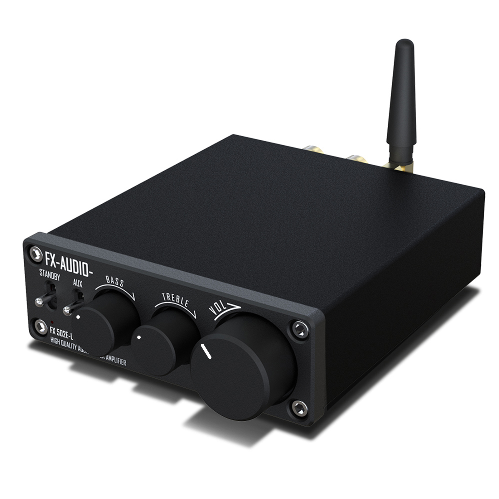 FX-AUDIO FX 502E-L HiFi 2.0 5.1 Full Digital Audio Power 75W*2 Bass and Treble Adjustment - image 1 of 7