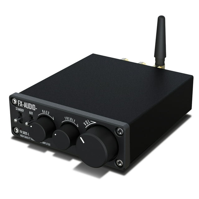 FX-AUDIO FX 502E-L HiFi 2.0 5.1 Full Digital Audio Power 75W*2 Bass and Treble Adjustment