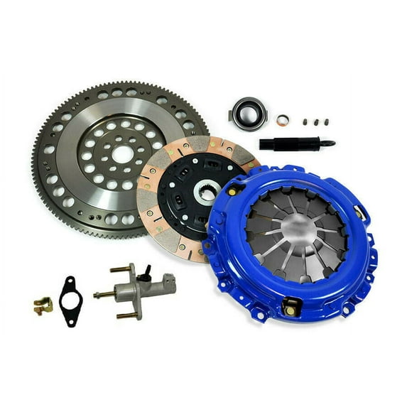 FX DUAL FRICTION CLUTCH KIT+RACING FLYWHEEL+HD MASTER CYLINDER FITS RSX CIVIC Si K20