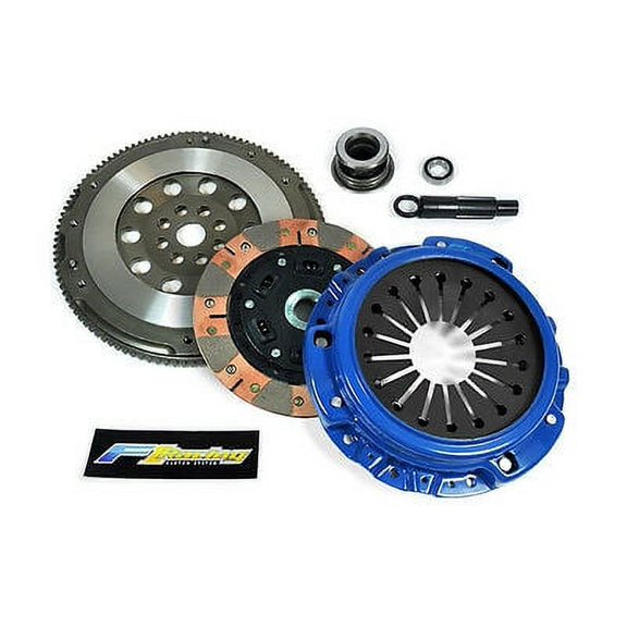 FX DUAL-FRICTION RACE CLUTCH KIT+CHROMOLY FLYWHEEL FITS 2000-2009 HONDA S2000