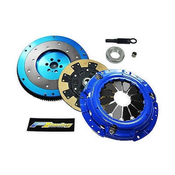 FX KEV RACE CLUTCH KIT & ALUMINUM FLYWHEEL FITS 1989-1990 NISSAN 240SX KA24E