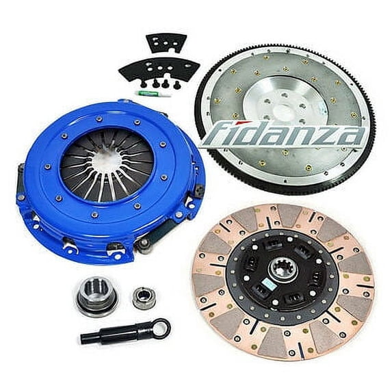 FX M-FRICTN CLUTCH KIT+FIDANZA FLYWHEEL FITS 86-95 MUSTANG GT LX 93-95 COBRA SVT