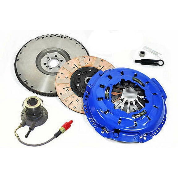 FX MF RACE CLUTCH KIT+SLAVE+HD FLYWHEEL FITS 97-04 CHEVY CORVETTE C5 LS1 Z06 LS6