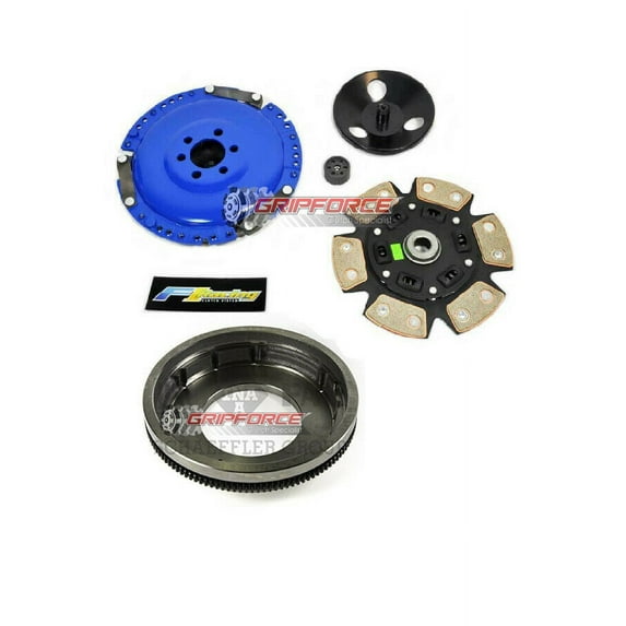 FX STAGE 3 CLUTCH + FLYWHEEL SET FITS 1984-1993 VW GOLF JETTA 1.8L SOHC 8-VALVE