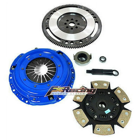 FX STAGE 3 CLUTCH KIT + 10LBS CHROMOLY FLYWHEEL FITS 99-00 HONDA CIVIC SI B16