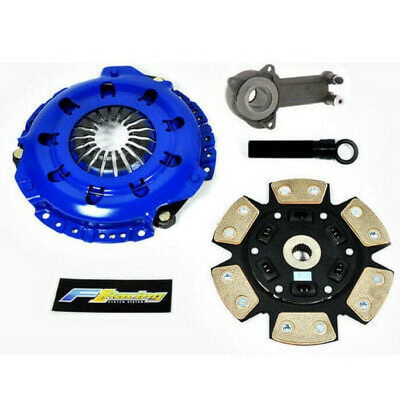 FX STAGE 3 CLUTCH KIT + SLAVE CYLINDER FITS 2000-2004 FORD FOCUS LX SE 2.0L SOHC 4CYL