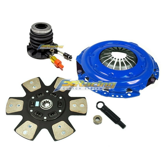 FX STAGE 3 HD CLUTCH KIT w/ SLAVE CYL FITS 97-08 FORD F-150 F-250 PICKUP 4.2L 4.6L