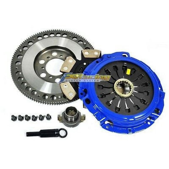 FX STAGE 4 CLUTCH KIT+CHROMOLY FLYWHEEL FITS 93-95 MAZDA RX-7 RX7 TURBO FD 13B-REW