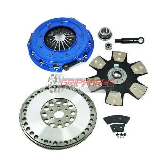 FX STAGE 4 CLUTCH KIT+CHROMOLY FLYWHEEL FITS MUSTANG T5 TREMEC TKO 26 SPLINE