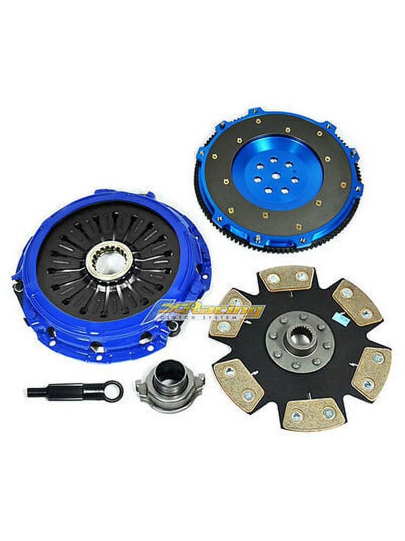 FX STAGE 4 CLUTCH KIT+FORGED RACE ALUMINUM FLYWHEEL FITS LANCER EVO EVOLUTION 7 8 9