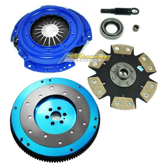 FX STAGE 4 SPORT CLUTCH KIT & ALUMINUM RACE FLYWHEEL FITS 1991-1998 NISSAN 240SX