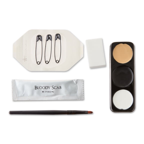 FX Safety Pin Makeup Set, Halloween Make-Up for Adults, by Fun World