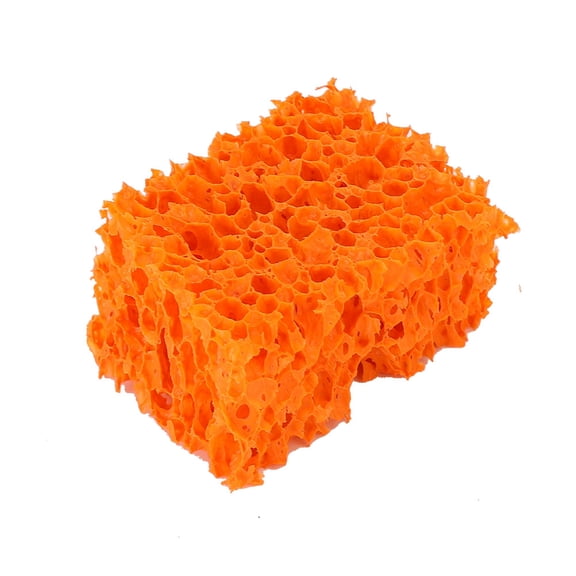 FX Special Effects Blood Scar Makeup Stipple Sponge Wound Stubble Texture Blender Applicator Orange Large Hole