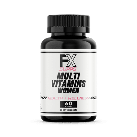 FX Supps Multivitamin with Probiotic Supplement for Women, 60 Tablets
