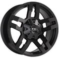 thumbnail image 1 of FX Wheel 312098101 FX12 Series 20 x 9 in. & 8 x 170 in. Truck Wheels, Satin Black - 1 mm Offset, 1 of 2