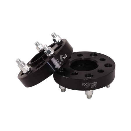 FX Wheels W545006B Wheel Adapter Black Set Of 2